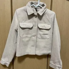 H&M ベージュ ショートジャケット XS