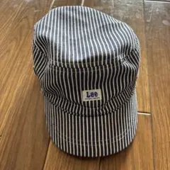 ※値下げ　Lee ストライプ ワークキャップ　アウトドア　デニム　ジーンズ素材