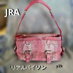 00s y2k ハンドバッグ ショルダー 2way クロコ型押し ハートチャーム 