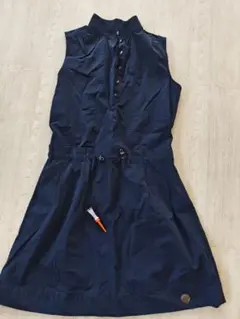 LANVIN ネイビー ノースリーブ ワンピースのサムネイル