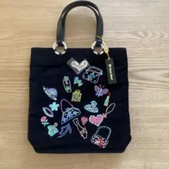 未使用タグ付♡Think Bee! シンクビー♡ブラックポンド♡トートバッグのサムネイル