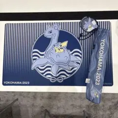 サプライwcs2023 ポケカ 横浜　プレイマット ラプラス　プレイマット袋付き