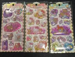 ウォーターシール　サンリオ　セット 3枚