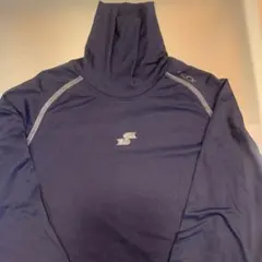 SSK 長袖ネイビー アンダーシャツ ハイネック