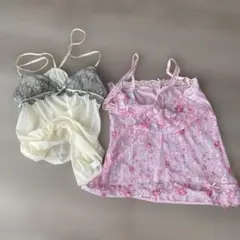 AMO'S STYLE キャミソール 2点セット Mのサムネイル