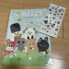 RIIZE もしもし Bon bon ステッカー ファイル ライズ 2種set