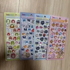 【正規品】たまごっち　ボンボンドロップシール通常サイズ 4種類、4枚セット