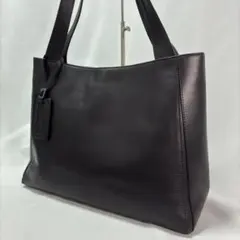 【美品】MOTHERHOUSE マザーハウス ヨゾラ トートバッグ レザー BKのサムネイル