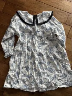 花柄長袖ワンピース 120 Apres les cours 子供服　キッズ