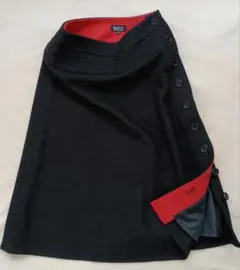 美品SONIA RYKIEL　ソニアリキエル　ウールスカート36 オンワード樫山