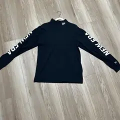 NEW ERA ブラック モックネック