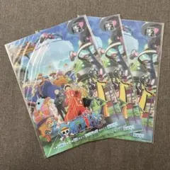 匿名配送 ジャンプビクトリーカーニバル2024 ワンピース 下敷き３枚セット