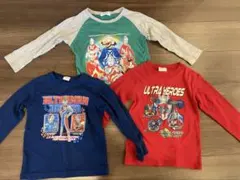 ウルトラマン　ロンT3枚セット
