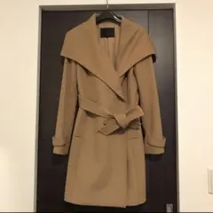UNTITLED アンタイトル 膝丈コート キャメル色 Mサイズ