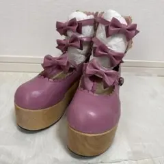 BABY,THE ／Ribbon Ribbon Ribbon 木底シューズのサムネイル
