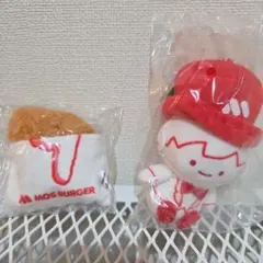 にっこりーノ モスバーガーのぬいぐるみ リルモス・モスチキン