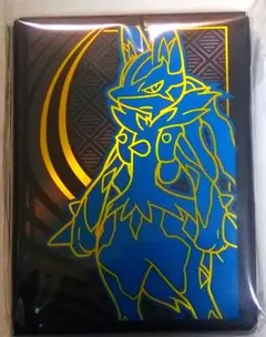 【新品・匿名配送】海外限定 メガルカリオ デッキシールド スリーブ 65枚