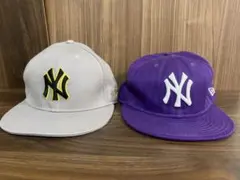 NEW ERA ニューヨークヤンキース キャップ 2点まとめ売り