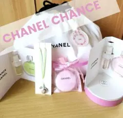 CHANEL CHANCE サンプル　バスタブレット　チャーム　コットン巾着