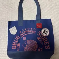 DRUG STORE'S トートバッグ ネイビー