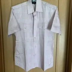 BURBERRY LONDONメンズピンクチェック柄シャツ