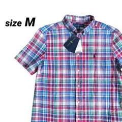 タグ付き新品✨ ラルフローレン 半袖シャツ チェック マルチカラー