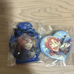 あんスタ 月永レオ ハート缶バッジ 2点セット - メルカリ