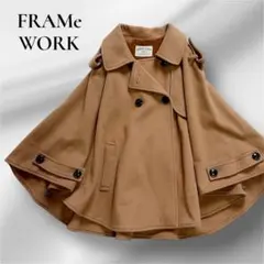 ウールコート ポンチョ