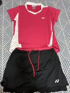 ヨネックス テニスウェア ピンク黒