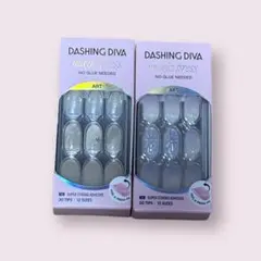 にー様専用★ダッシングディバ マジックプレス ネイルチップ 2種セット