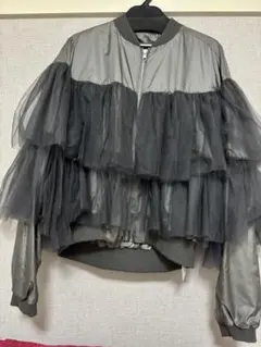 レア 新品 gypsohila ジプソフィア クリアブルゾン ホワイト - メルカリ