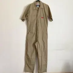 Dickies 半袖つなぎ ベージュ