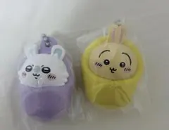 ちいかわ おくるみマスコットチャーム モモンガ うさぎ