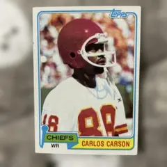 CARLOS CARSON WR トレーディングカード NFL