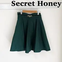 Secret Honey シークレットハニーレジメンタルストライプフレアスカートのサムネイル