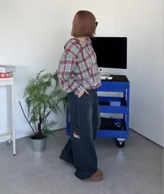 サイドワッペンペインターデニム インディゴブルーのサムネイル