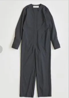 theshinzone フロントジップ オールインワン（グレー）