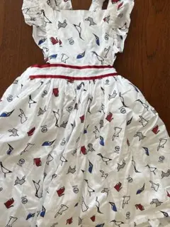 【美品】コムサフィユ　ワンピース　120cmのサムネイル