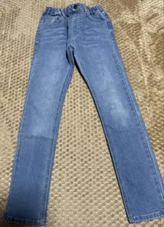 ブランシェス　裏起毛デニムパンツ　140