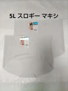 5L スロギー 2枚 ウルトラヒップ グレー マキシ ショーツ 深め　トリンプ