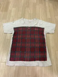 KAPITAL Tシャツ チェック柄　archive モード系 00s グランジのサムネイル