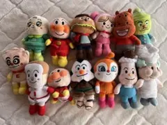アンパンマンキャラクターぬいぐるみ13体