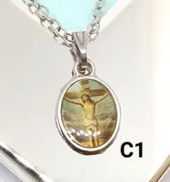 キリストネックレス C1　クロスネックレス　アメカジ　ストリート　パンクロック