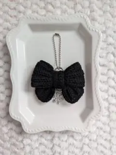 [K67]キーホルダー　黒