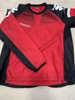 Kappa ピステ 赤・黒 長袖