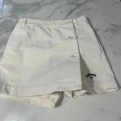 Callaway ホワイト スカートショートパンツ