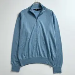 美品 サイズ50 Loro Piana ロロピアーナ カシミヤ ハーフジップのサムネイル