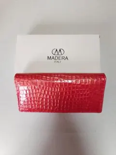 MADERA ピンク 三つ折り財布