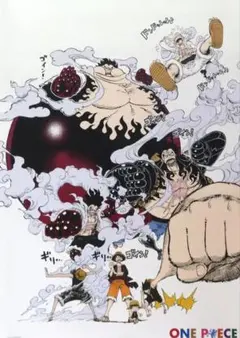 ワンピースポスター　ONE PIECE Gears アートポスター　新品未開封