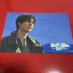 映画「全知的な読者の視点から」入場者特典ポストカード1枚